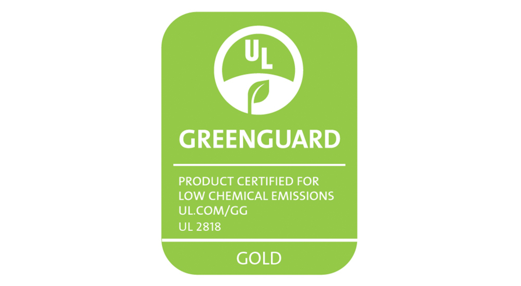 GreenGuard Gold Certification Kingspan USA