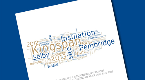 kingspan insulation leads sustainability-charge